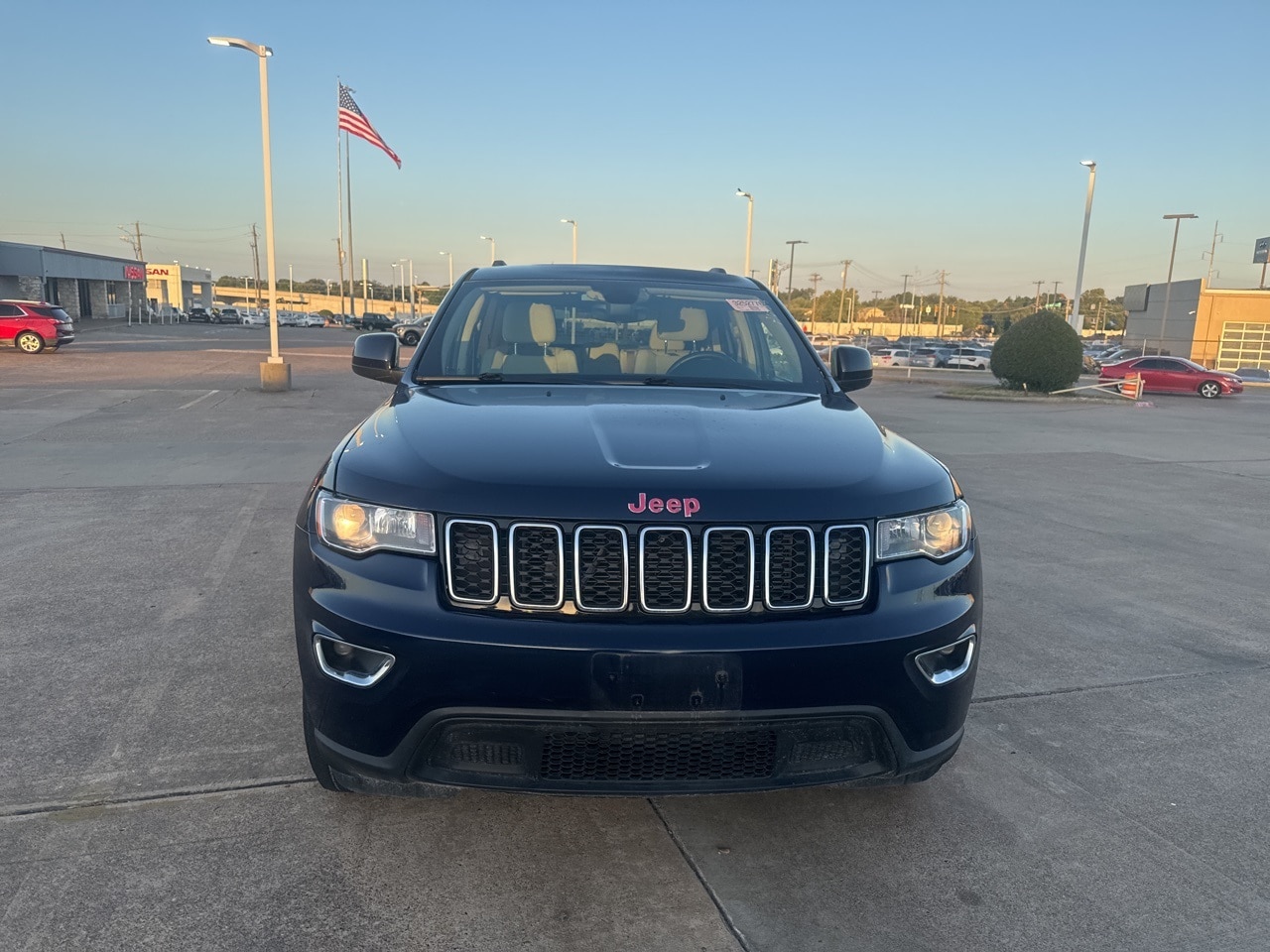 Used 2017 Jeep Grand Cherokee Laredo E with VIN 1C4RJEAG8HC765884 for sale in Mesquite, TX