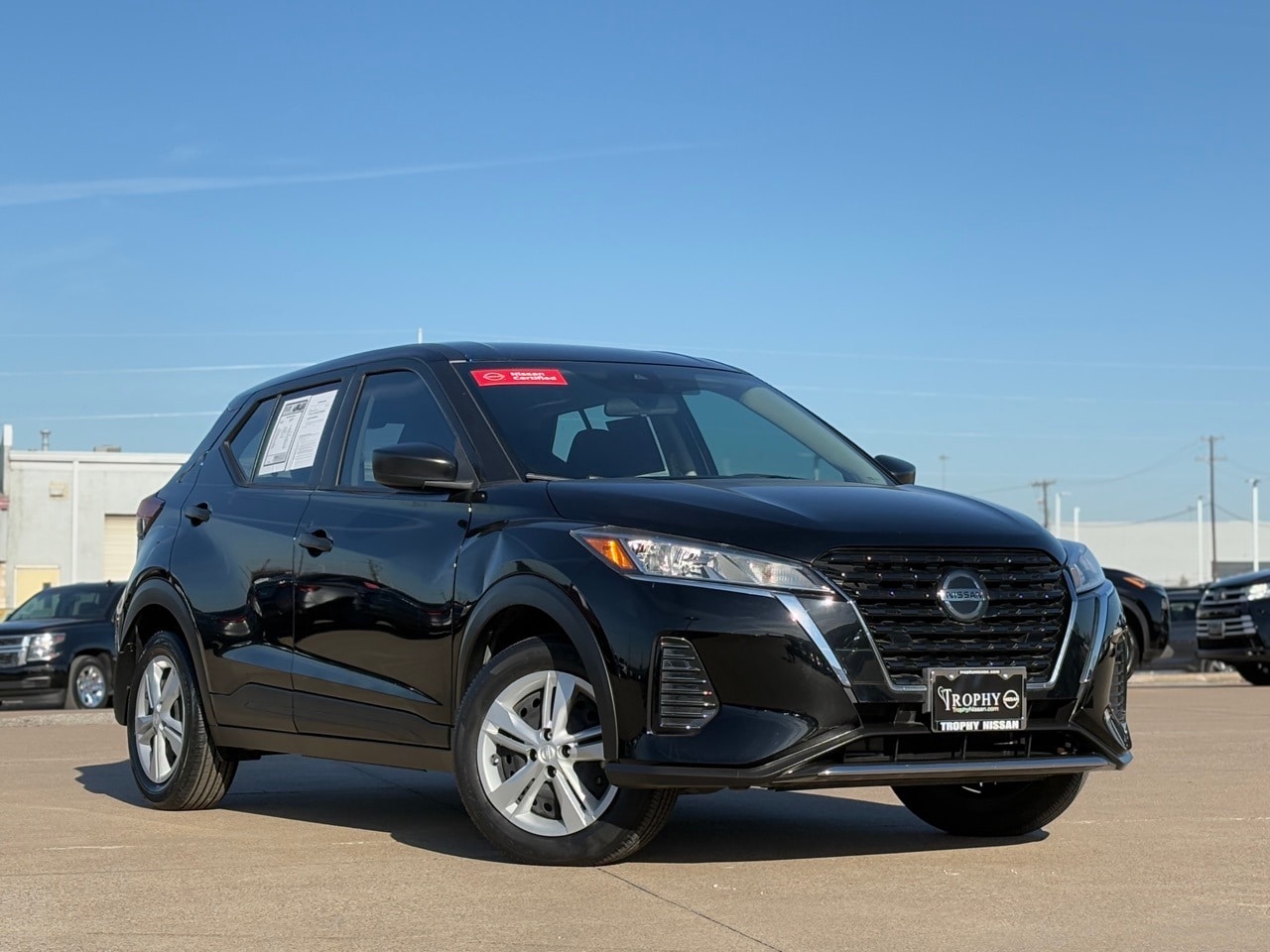 Certified 2021 Nissan Kicks S with VIN 3N1CP5BV2ML528388 for sale in Mesquite, TX