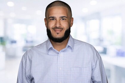 Staff member Andrew Maritim from ID_3a1ad9