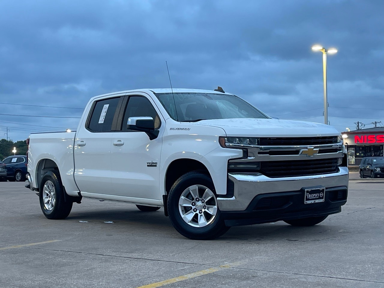 Used 2020 Chevrolet Silverado 1500 LT with VIN 3GCPWCED3LG337918 for sale in Mesquite, TX