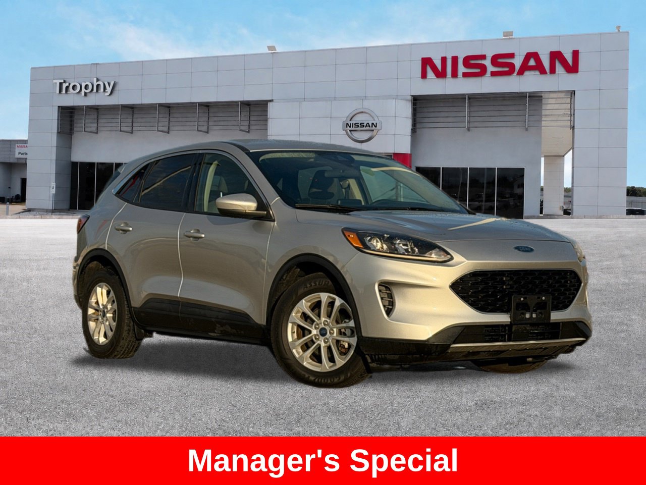 Ingot Silver 2020 Ford Escape SUV / Crossover Front-Wheel Drive 8-Speed Automatic