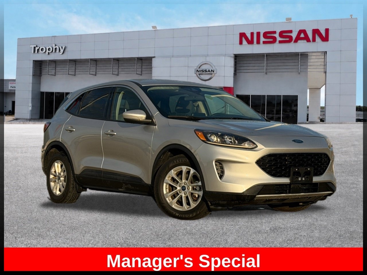Ingot Silver 2020 Ford Escape SUV / Crossover Front-Wheel Drive 8-Speed Automatic