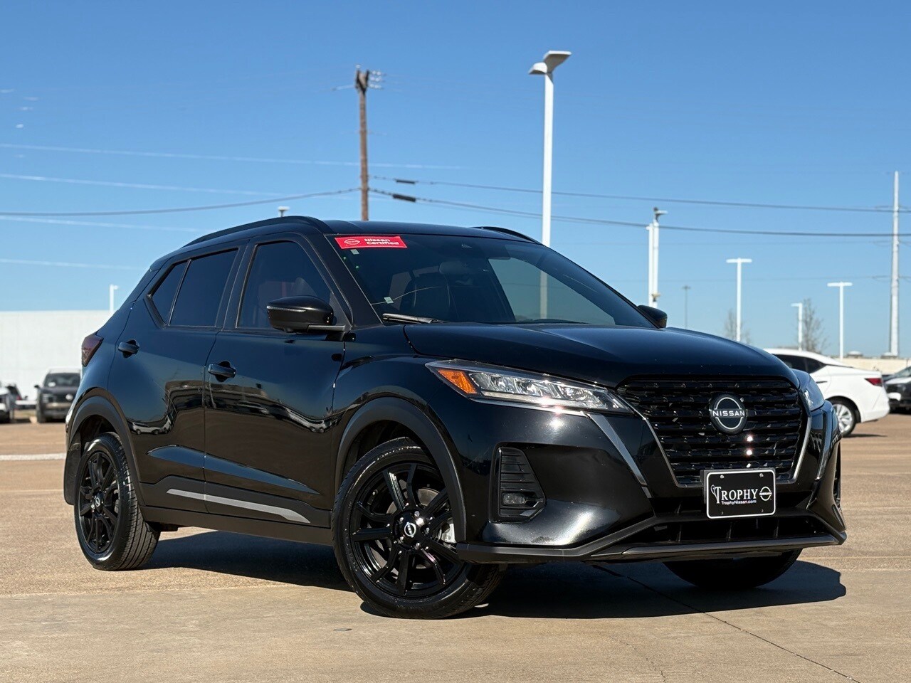 Certified 2023 Nissan Kicks SR with VIN 3N1CP5DV2PL569850 for sale in Mesquite, TX