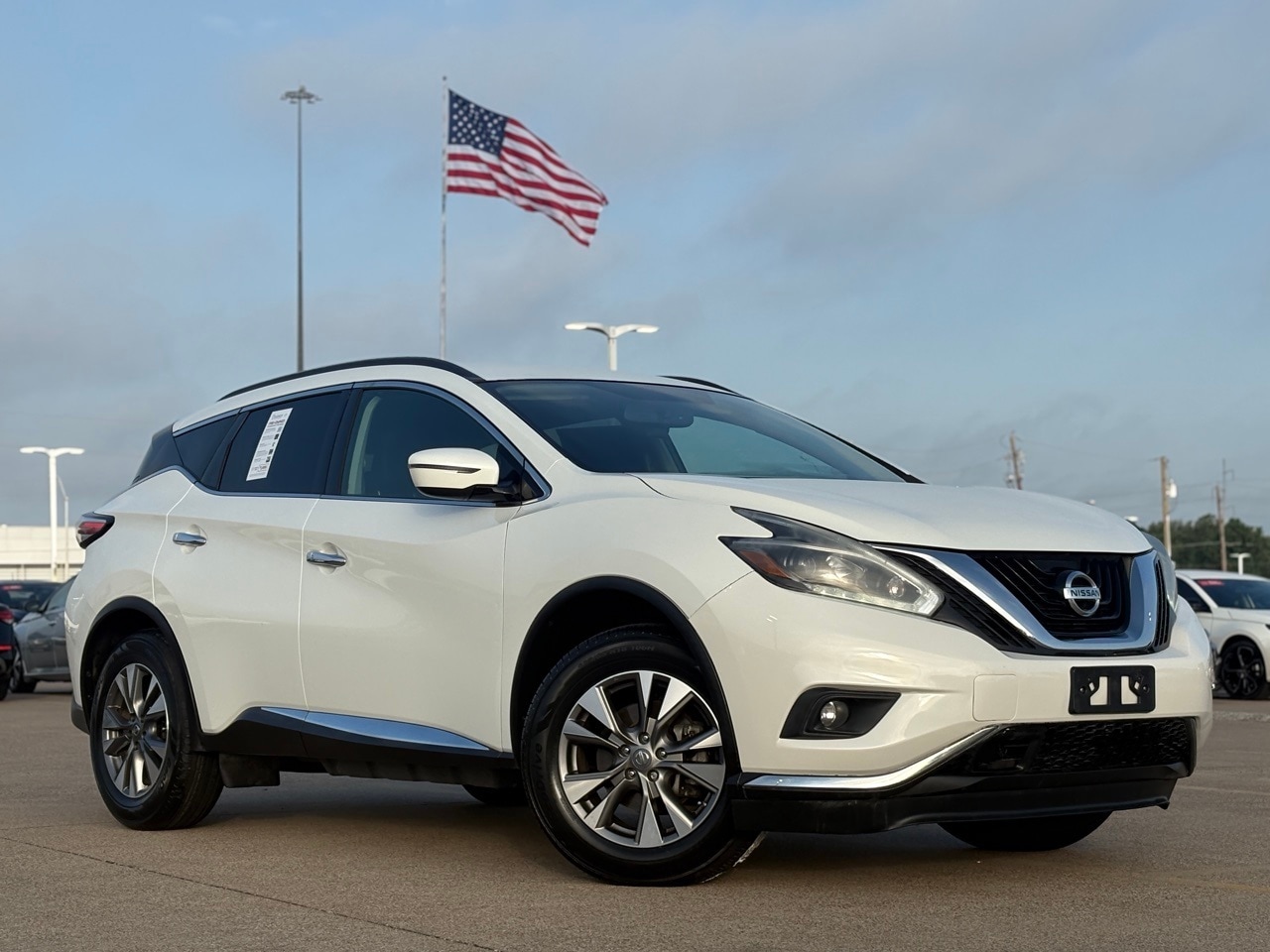 Used 2018 Nissan Murano SV with VIN 5N1AZ2MH2JN119707 for sale in Mesquite, TX