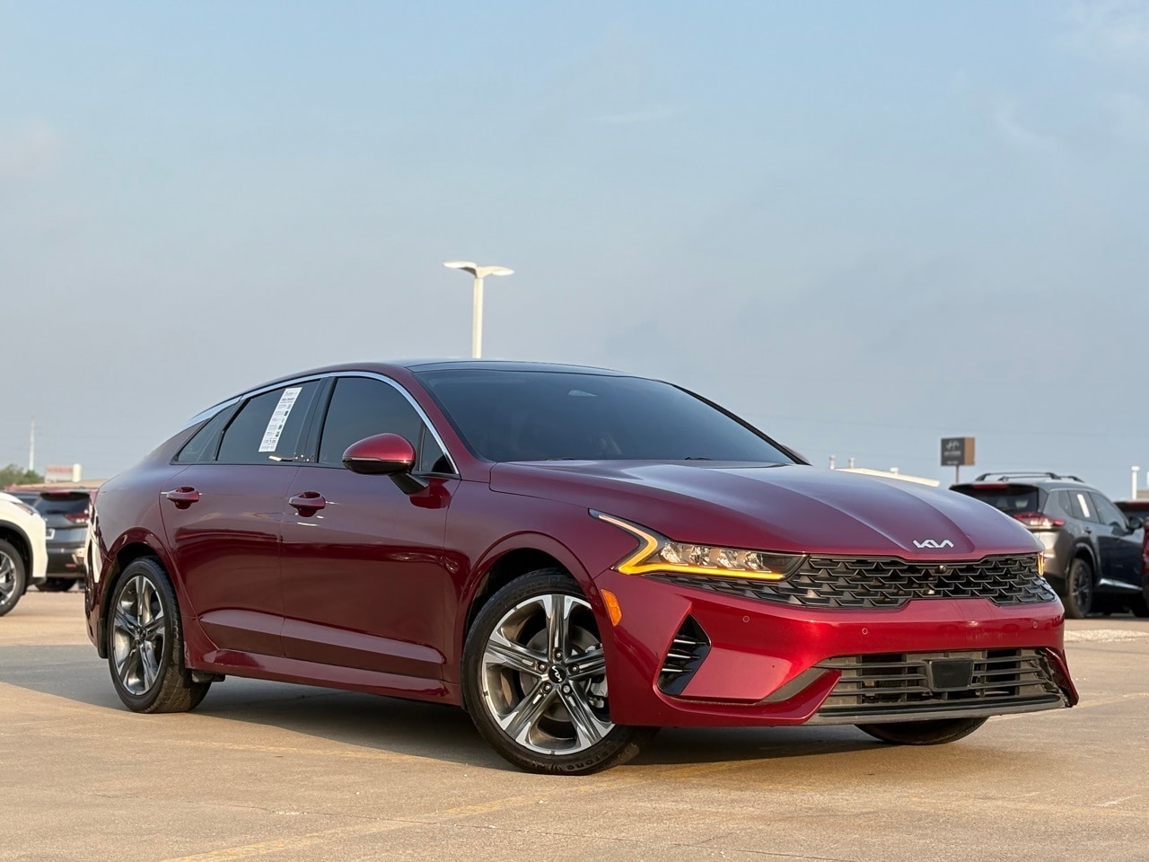 Used 2022 Kia K5 EX with VIN 5XXG34J24NG137882 for sale in Mesquite, TX