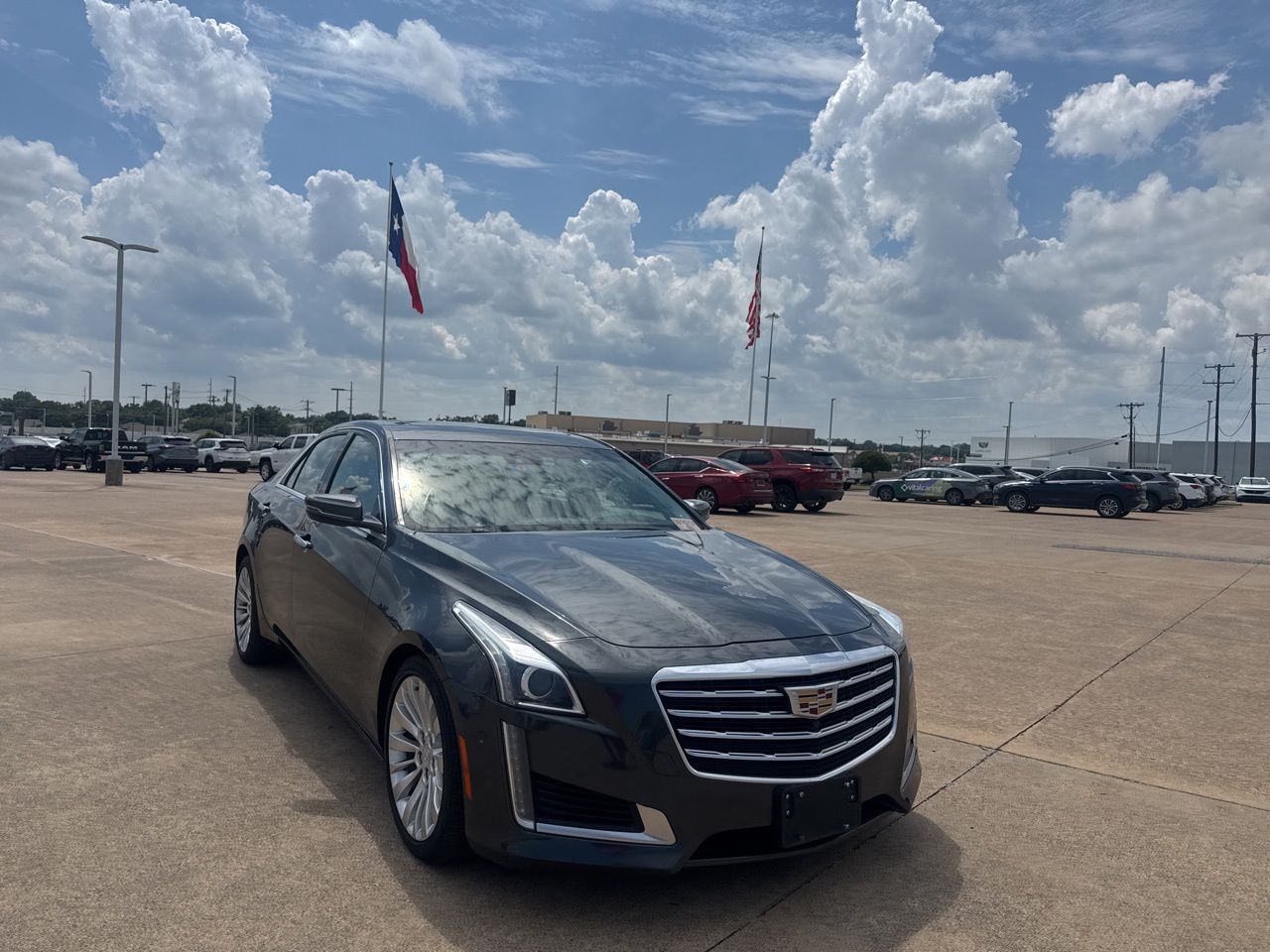 Used 2018 Cadillac CTS Sedan Premium Luxury with VIN 1G6AS5SS4J0185653 for sale in Mesquite, TX
