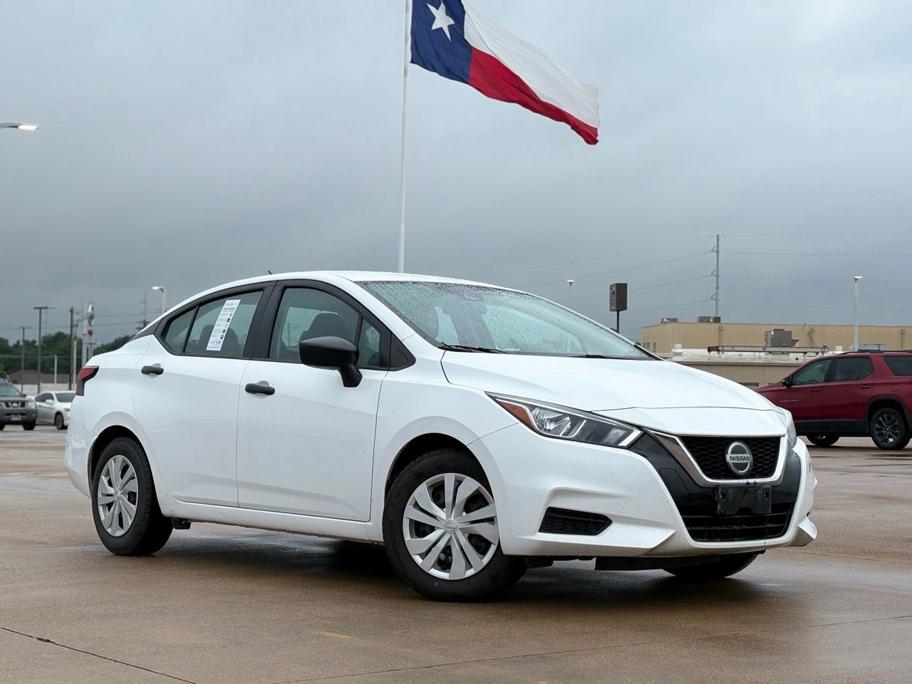Used 2022 Nissan Versa Sedan S with VIN 3N1CN8DV8NL845856 for sale in Mesquite, TX