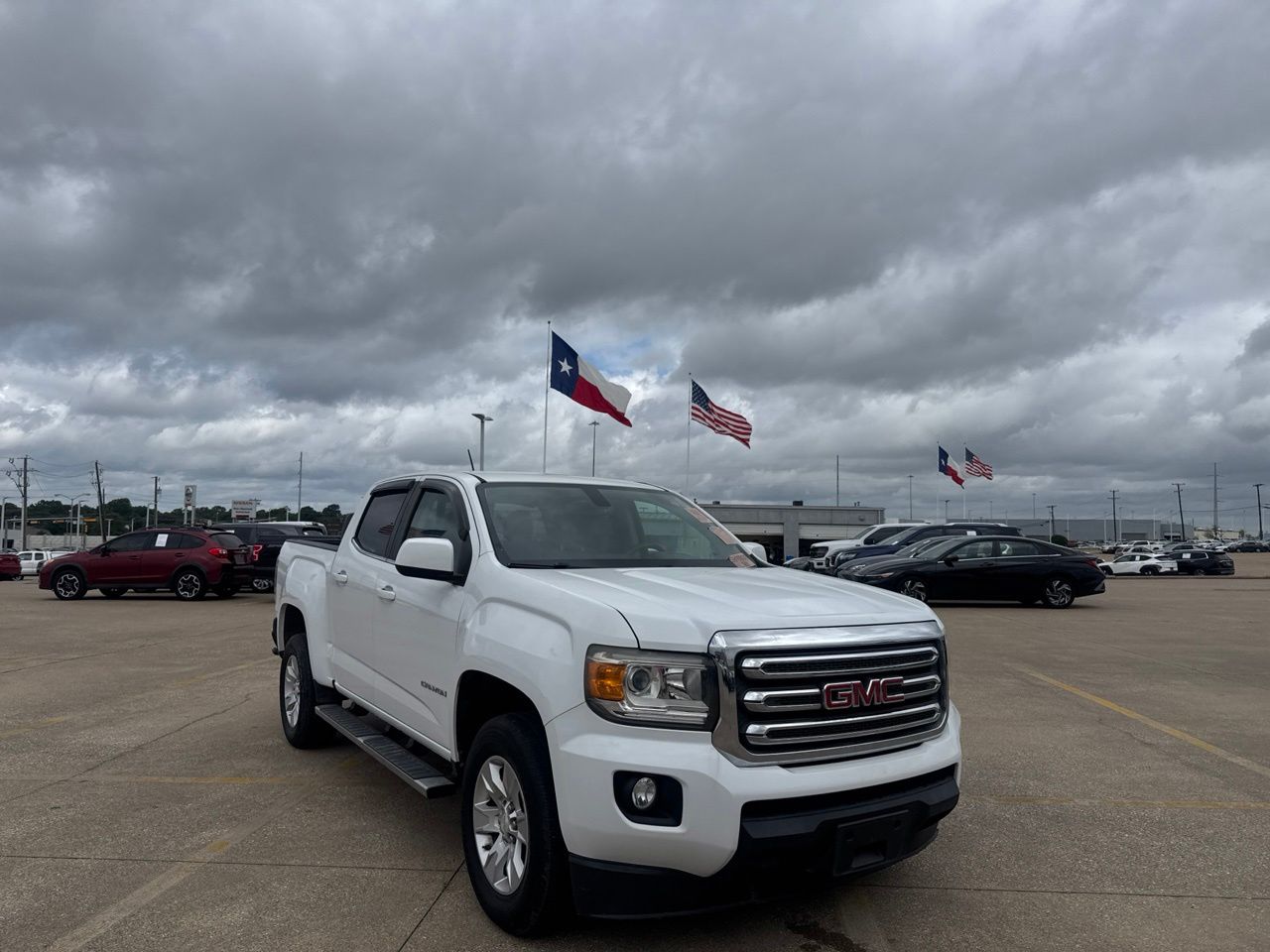Used 2017 GMC Canyon SLE with VIN 1GTG5CEA2H1140107 for sale in Mesquite, TX