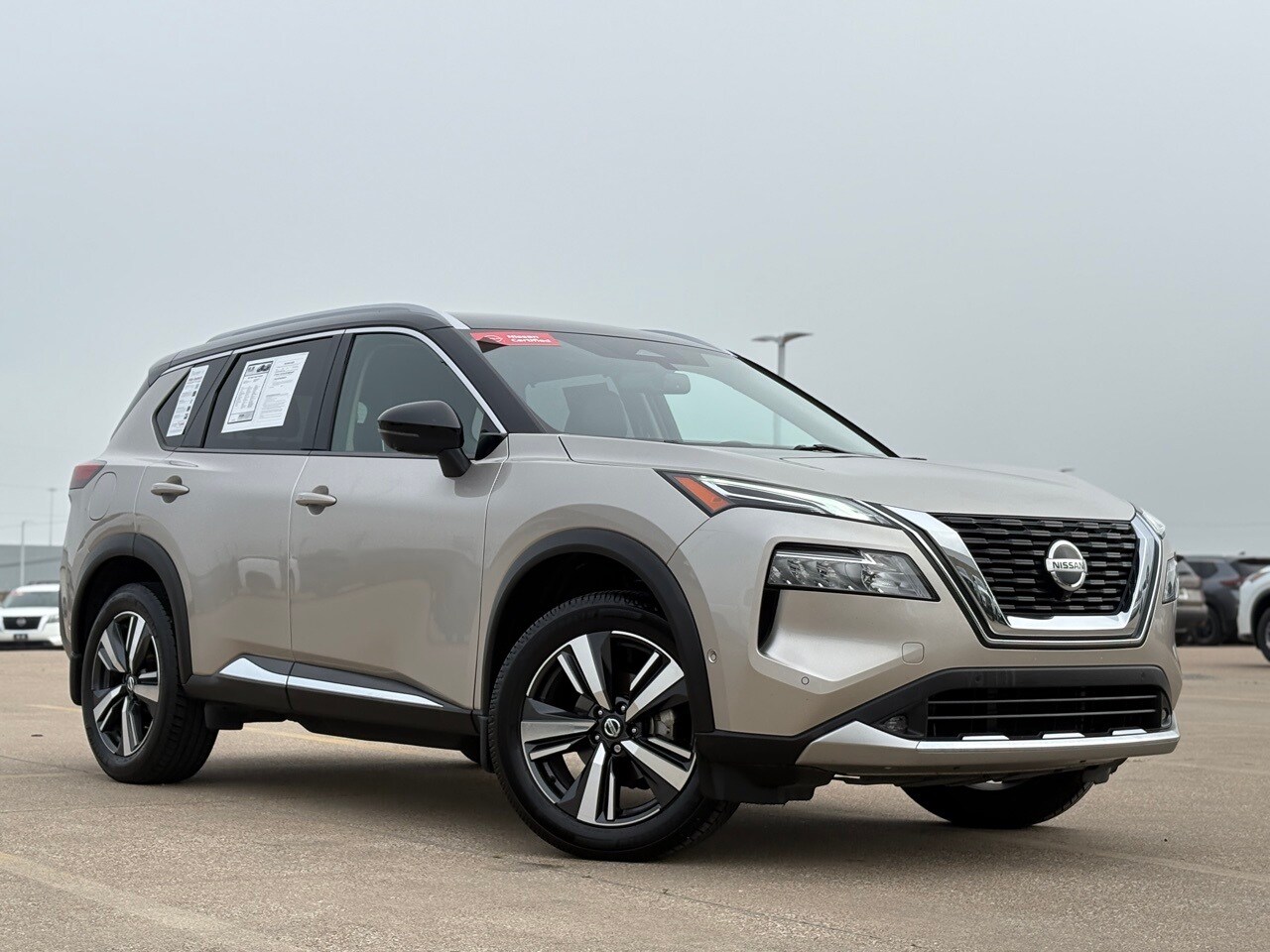 Used 2021 Nissan Rogue Platinum with VIN JN8AT3DC1MW105431 for sale in Mesquite, TX