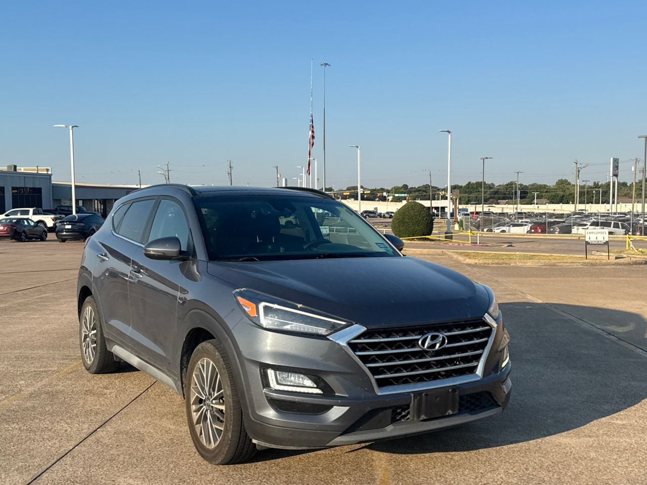 Used 2021 Hyundai Tucson Ultimate with VIN KM8J33AL9MU404141 for sale in Mesquite, TX