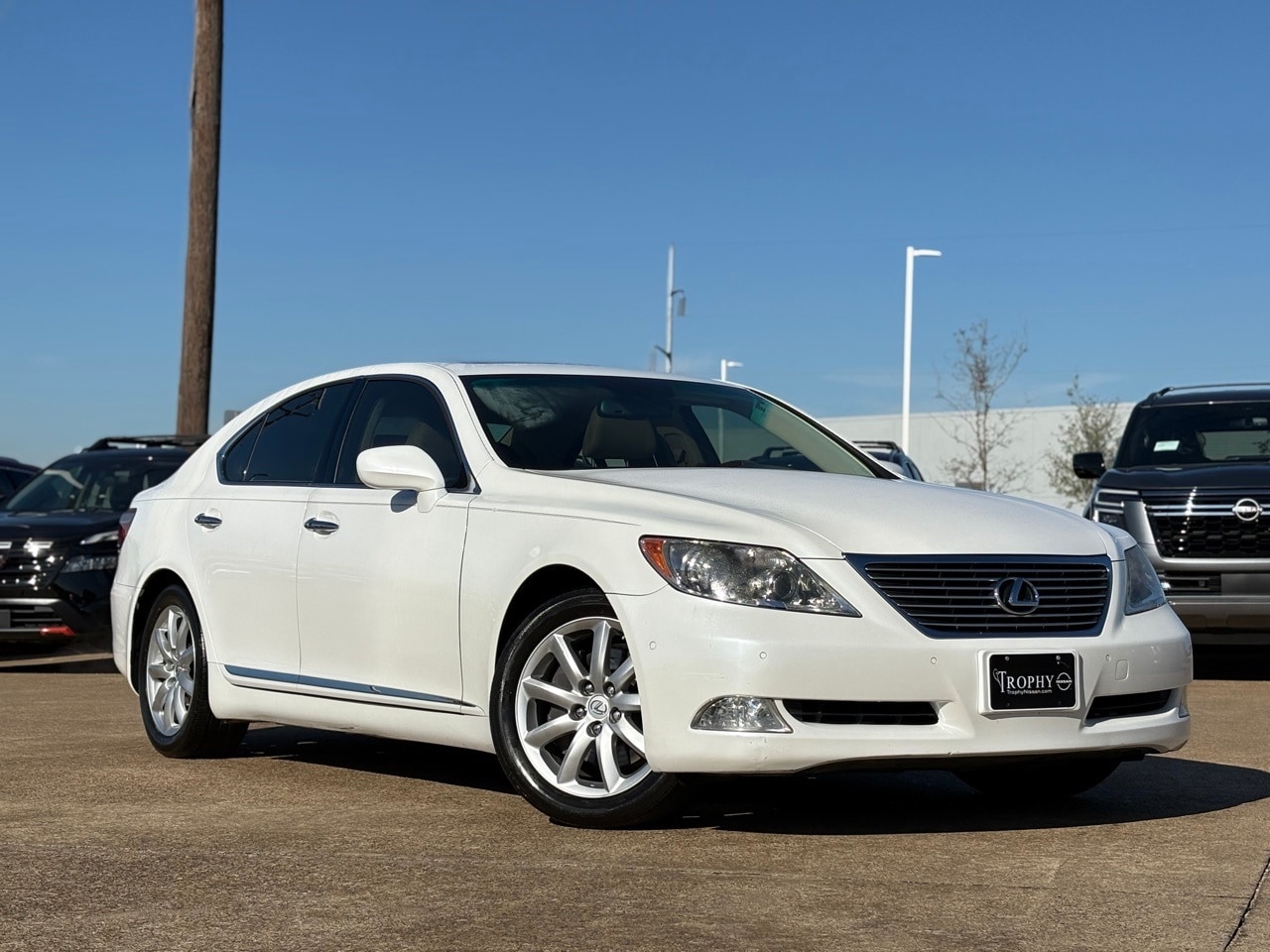 Used 2007 Lexus LS Base with VIN JTHBL46F675014161 for sale in Mesquite, TX