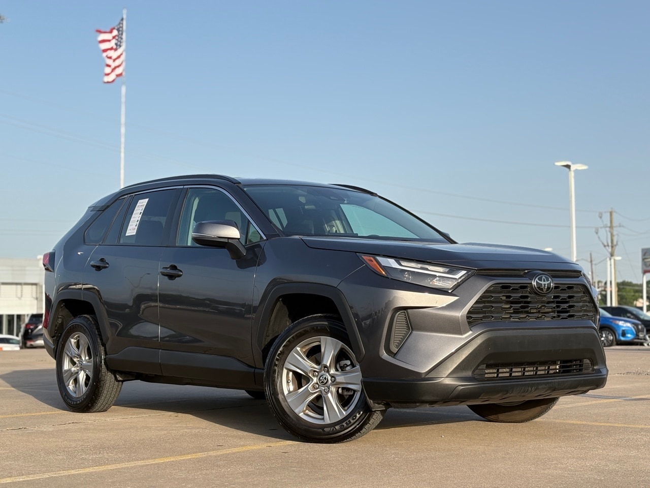 Used 2024 Toyota RAV4 XLE with VIN 2T3W1RFV4RW319263 for sale in Mesquite, TX
