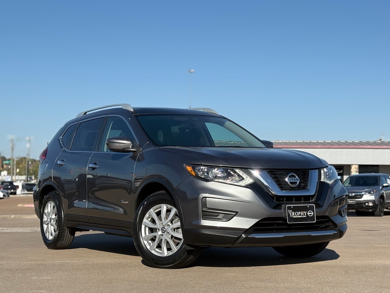 Used 2017 Nissan Rogue SV with VIN 5N1ET2MT7HC777634 for sale in Mesquite, TX