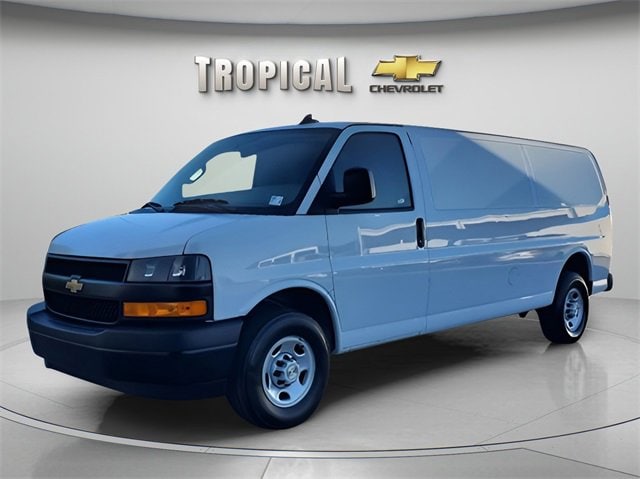 Used 2023 Chevrolet Express Cargo Work Van with VIN 1GCWGBFP5P1113808 for sale in Miami, FL