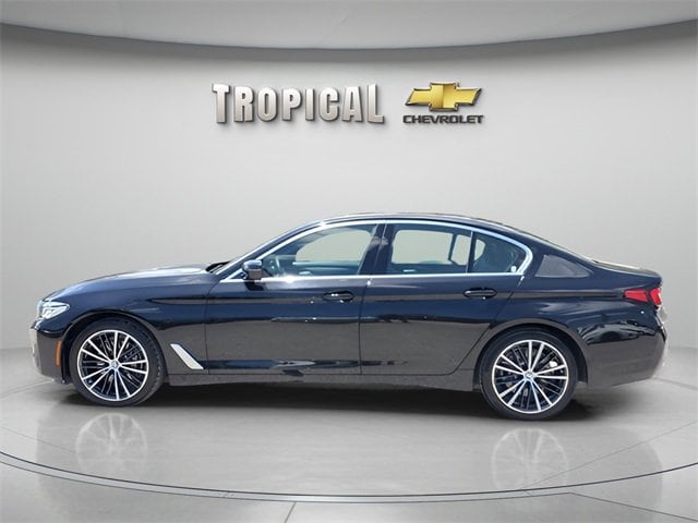 Used 2022 BMW 5 Series 540i with VIN WBA73BJ04NWX56805 for sale in Miami, FL