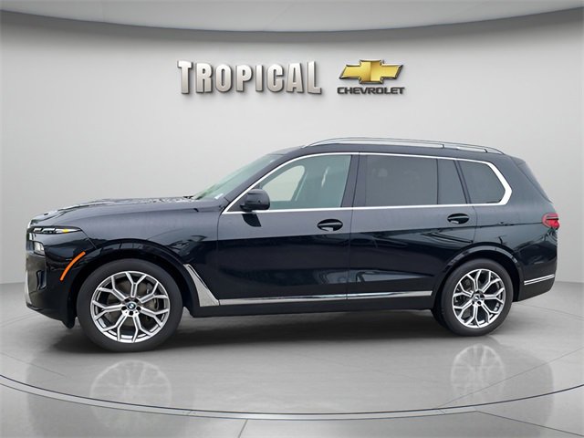 Used 2025 BMW X7 40i with VIN 5UX23EM03S9W73983 for sale in Miami, FL