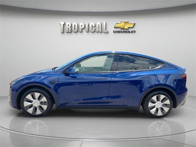 Used 2021 Tesla Model Y Long Range with VIN 5YJYGDEE8MF196206 for sale in Miami Shores, FL