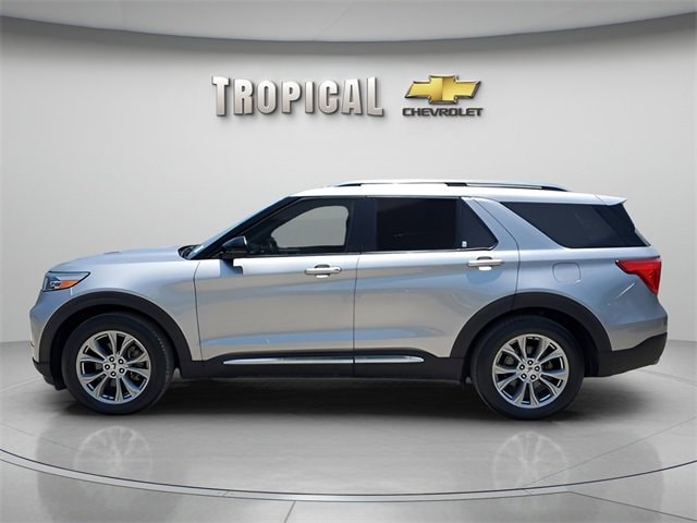 Used 2022 Ford Explorer Limited with VIN 1FMSK7FH8NGA64581 for sale in Miami, FL