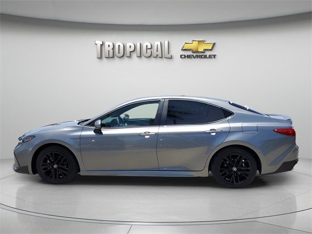 Used 2025 Toyota Camry SE with VIN 4T1DAACKXSU503916 for sale in Miami, FL