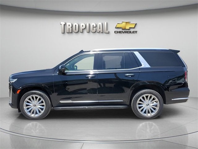Used 2023 Cadillac Escalade Premium Luxury with VIN 1GYS4BKL3PR408587 for sale in Miami, FL