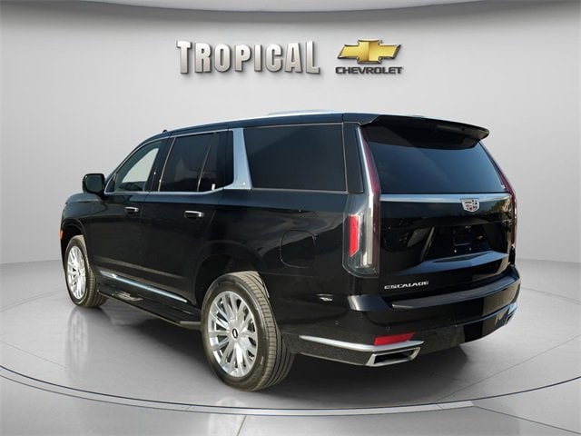 Used 2023 Cadillac Escalade Premium Luxury with VIN 1GYS3BKL7PR376679 for sale in Miami, FL