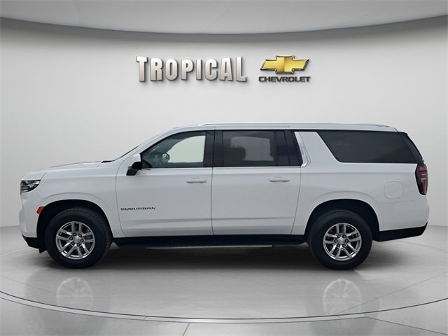 Used 2023 Chevrolet Suburban LT with VIN 1GNSKCKD5PR352444 for sale in Miami, FL