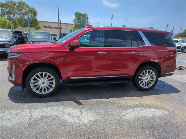 Used 2023 Cadillac Escalade Premium Luxury with VIN 1GYS3BKL2PR449036 for sale in Miami, FL