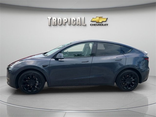 Used 2021 Tesla Model Y Long Range with VIN 5YJYGDEE4MF065192 for sale in Miami Shores, FL