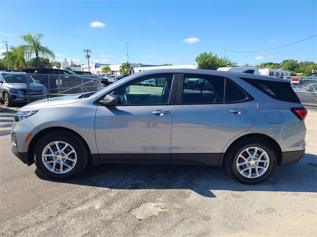 Used 2024 Chevrolet Equinox LS with VIN 3GNAXHEG3RL117146 for sale in Miami Shores, FL