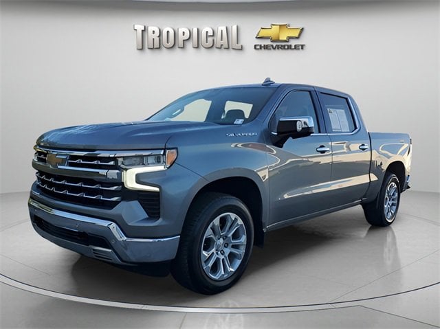 Used 2023 Chevrolet Silverado 1500 LTZ with VIN 2GCUDGED9P1111381 for sale in Miami, FL