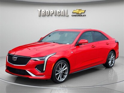 Used 2021 CADILLAC CT4 For Sale at Tropical Chevrolet VIN