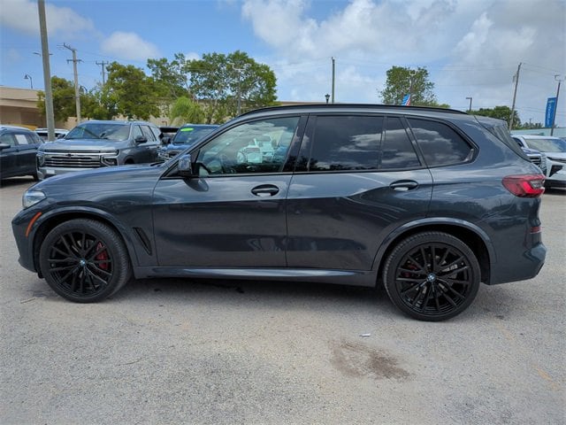 Used 2022 BMW X5 40i with VIN 5UXCR4C05N9M72525 for sale in Miami, FL