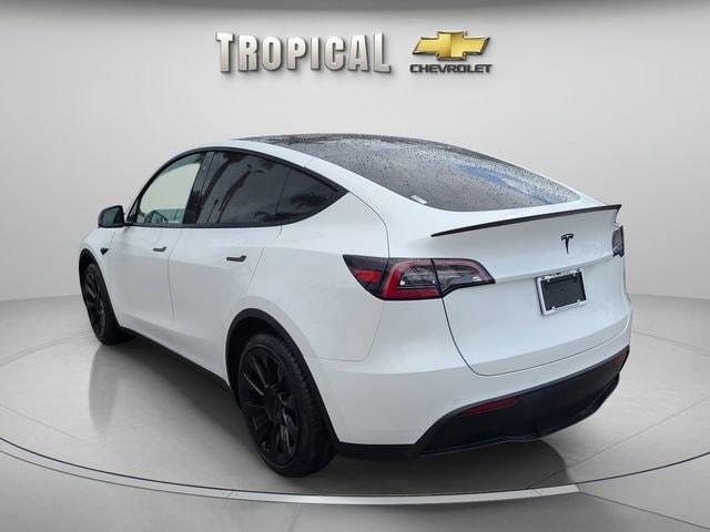 Used 2020 Tesla Model Y Long Range with VIN 5YJYGDEEXLF034026 for sale in Miami Shores, FL