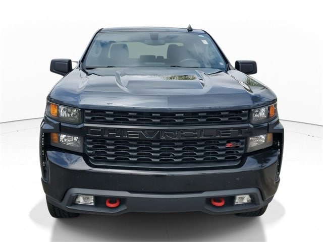 Used 2021 Chevrolet Silverado 1500 Custom with VIN 1GCPYCEF2MZ235054 for sale in Miami, FL