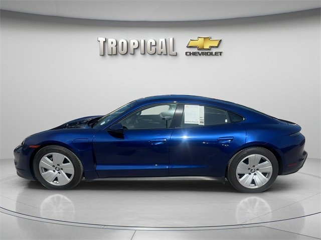Used 2021 Porsche Taycan Base with VIN WP0AA2Y13MSA18421 for sale in Miami, FL