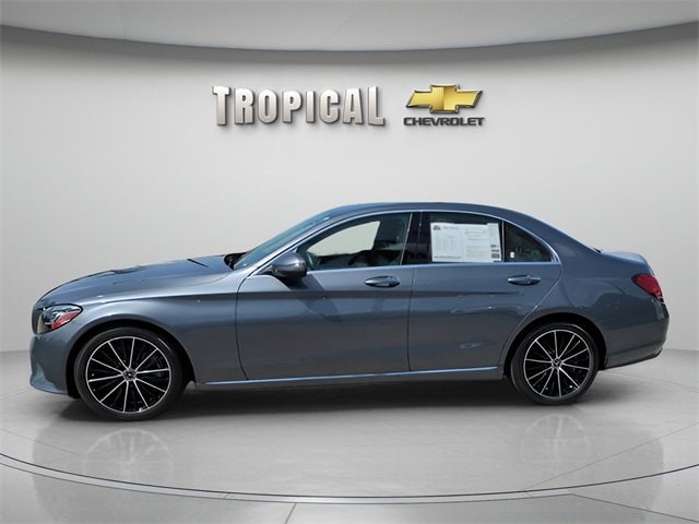 Used 2021 Mercedes-Benz C-Class Sedan C300 with VIN W1KWF8DB0MR653048 for sale in Miami, FL
