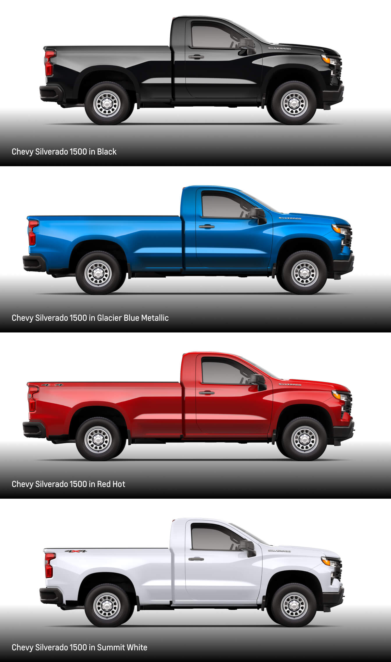 2024 Chevy Silverado Colors