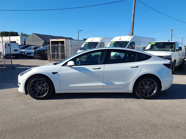 Used 2021 Tesla Model 3 Base with VIN 5YJ3E1EA7MF052688 for sale in Miami Shores, FL