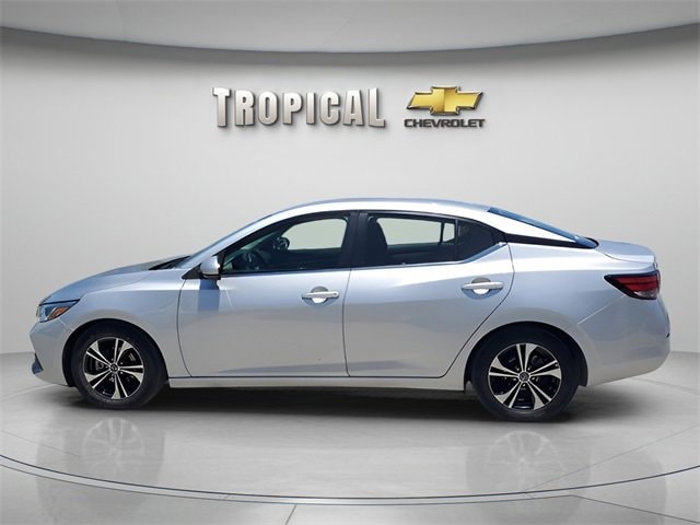 Used 2021 Nissan Sentra SV with VIN 3N1AB8CV9MY255782 for sale in Miami Shores, FL