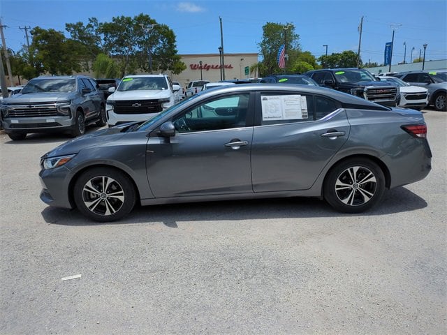 Used 2022 Nissan Sentra SV with VIN 3N1AB8CV1NY242140 for sale in Miami, FL