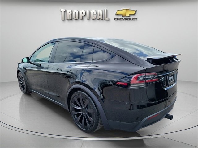 Used 2023 Tesla Model X Long Range with VIN 7SAXCBE5XPF384518 for sale in Miami Shores, FL