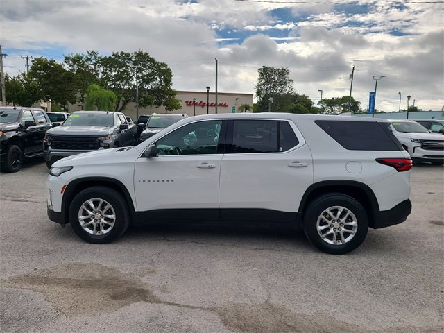 Used 2022 Chevrolet Traverse LS with VIN 1GNERFKW8NJ126020 for sale in Miami Shores, FL