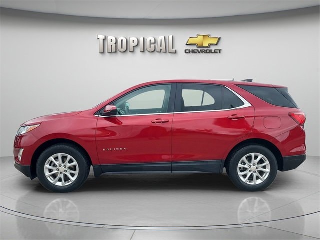 Used 2021 Chevrolet Equinox LT with VIN 2GNAXKEV2M6145805 for sale in Miami Shores, FL