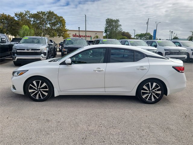 Used 2021 Nissan Sentra SV with VIN 3N1AB8CV3MY269502 for sale in Miami Shores, FL