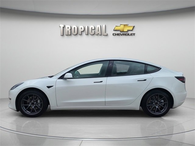 Used 2021 Tesla Model 3 Base with VIN 5YJ3E1EA7MF052688 for sale in Miami Shores, FL