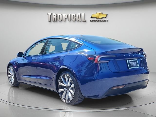 Used 2025 Tesla Model 3 Long Range with VIN 5YJ3E1EA0SF930720 for sale in Miami Shores, FL