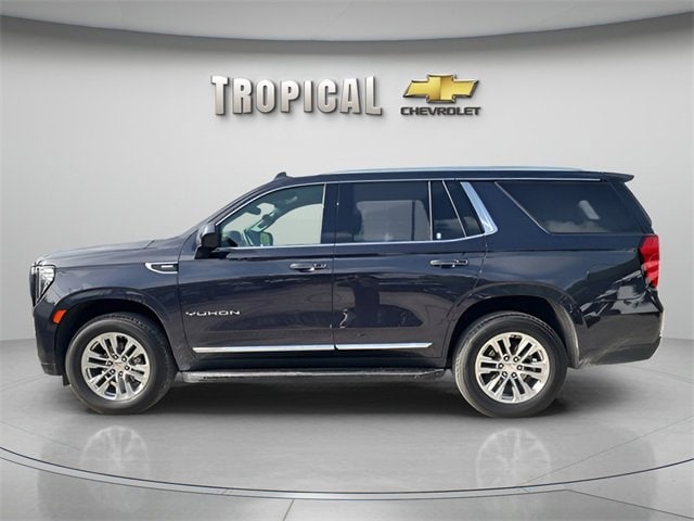 Used 2023 GMC Yukon SLT with VIN 1GKS1BKD0PR363359 for sale in Miami, FL