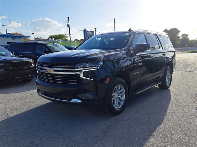 Used 2023 Chevrolet Tahoe LT with VIN 1GNSCNKD6PR375112 for sale in Miami, FL
