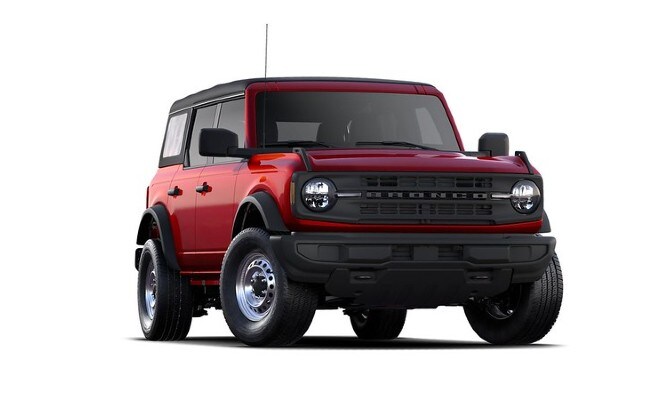 A red 2021 Ford Bronco | Tropical Ford in Orlando, Florida