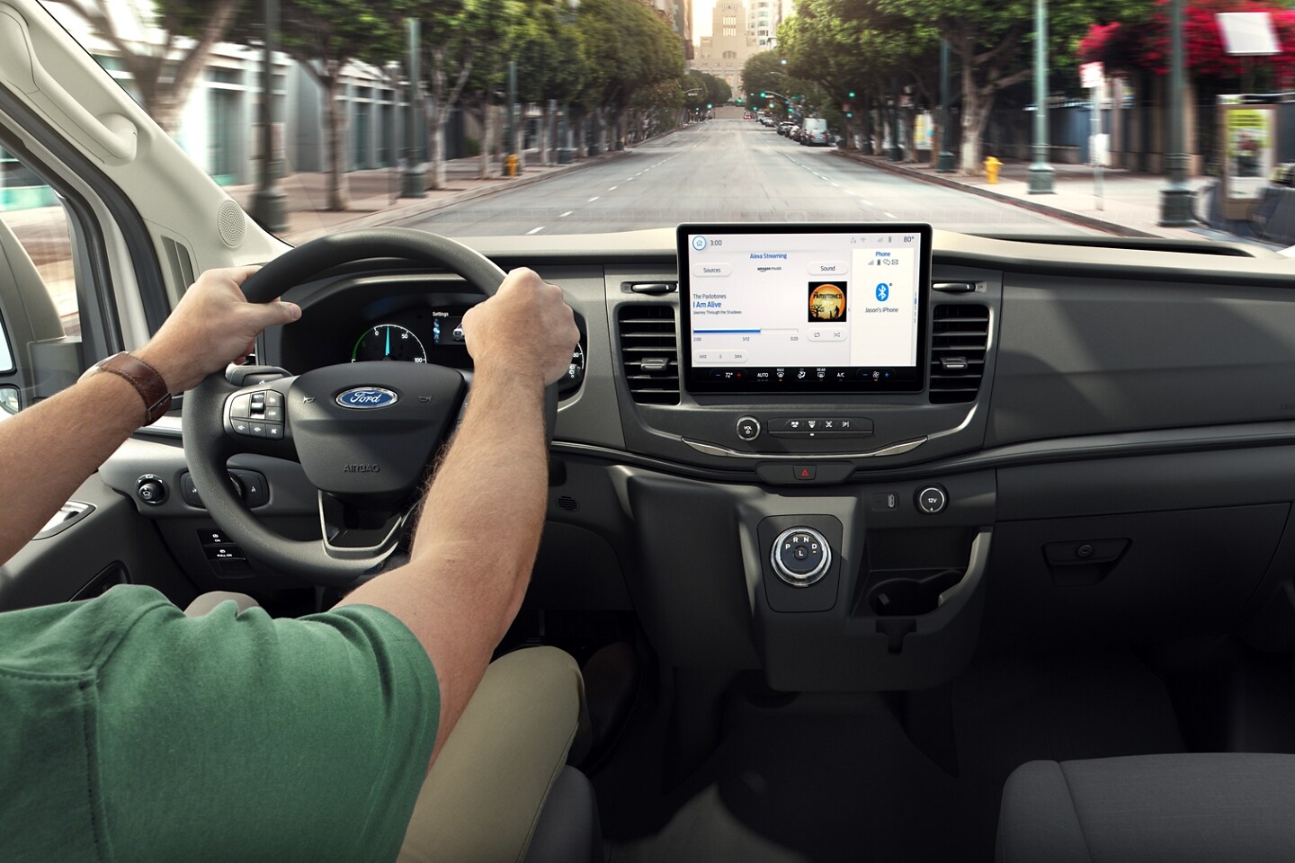Ford E-Transit interior